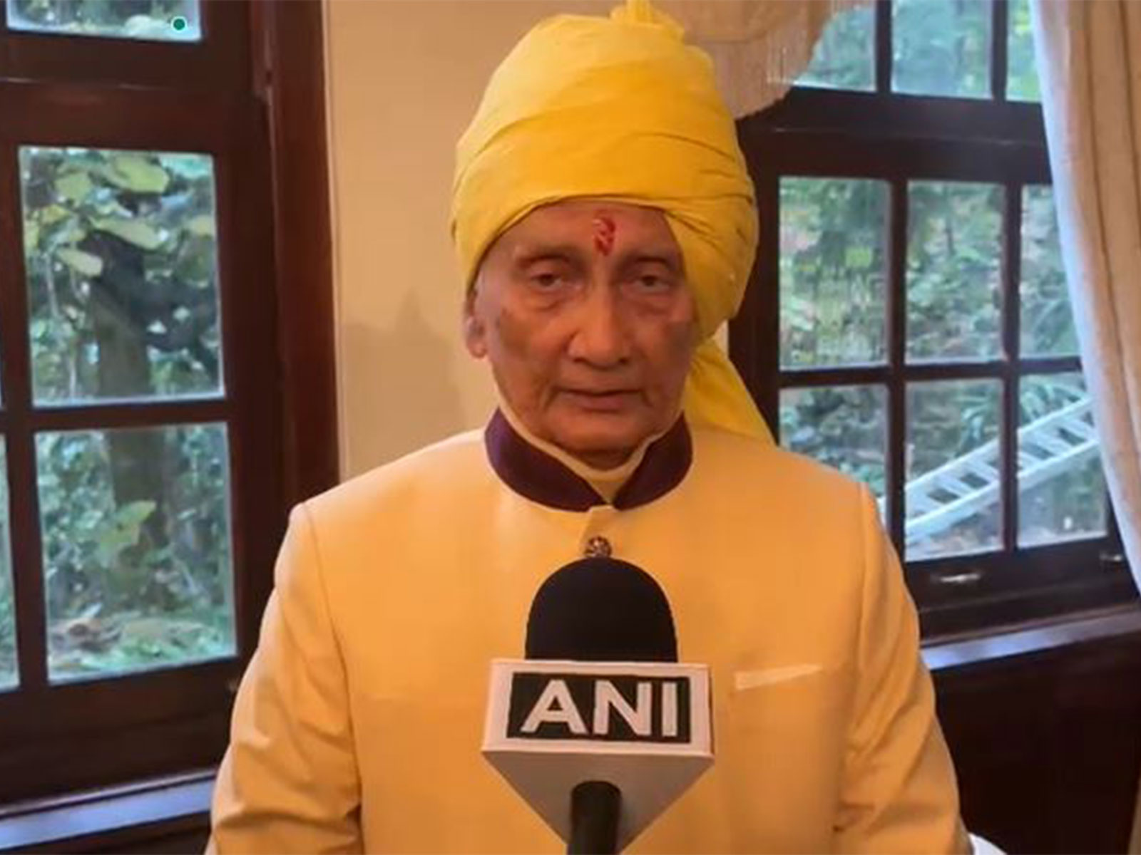 Maharaja Manujendra Shah (Photo/ANI) Maharaja Manujendra Shah (Photo/ANI)