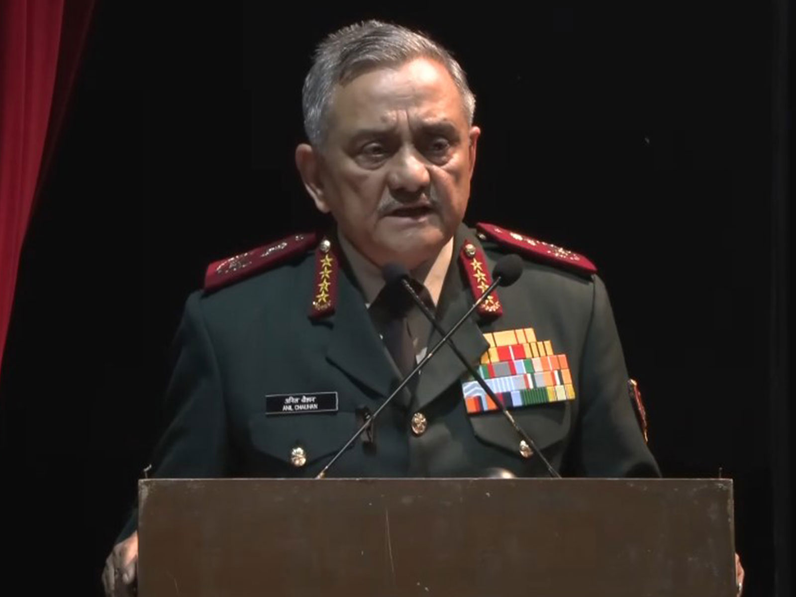 Chief of Defence Staff (CDS) General Anil Chauhan, JNU, Delhi (Photo/ANI)