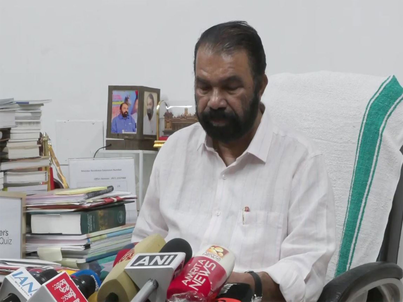 Kerala Education Minister V Shivankutty (Photo/ANI)
