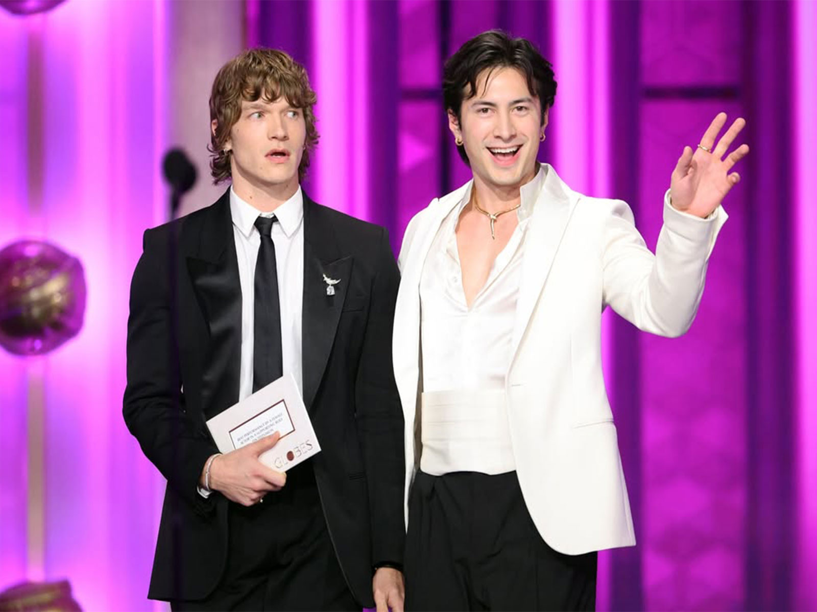 Hudson Williams, Connor Storrie (Photo/instagram/@goldenglobes) Hudson Williams, Connor Storrie (Photo/instagram/@goldenglobes)