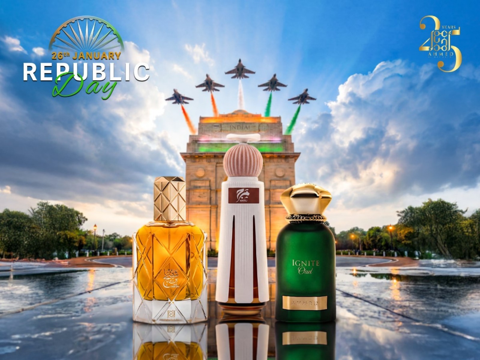 Ahmed Al Maghribi Perfumes Celebrates 25 Years, Honours Indian Roots This Republic Day 
