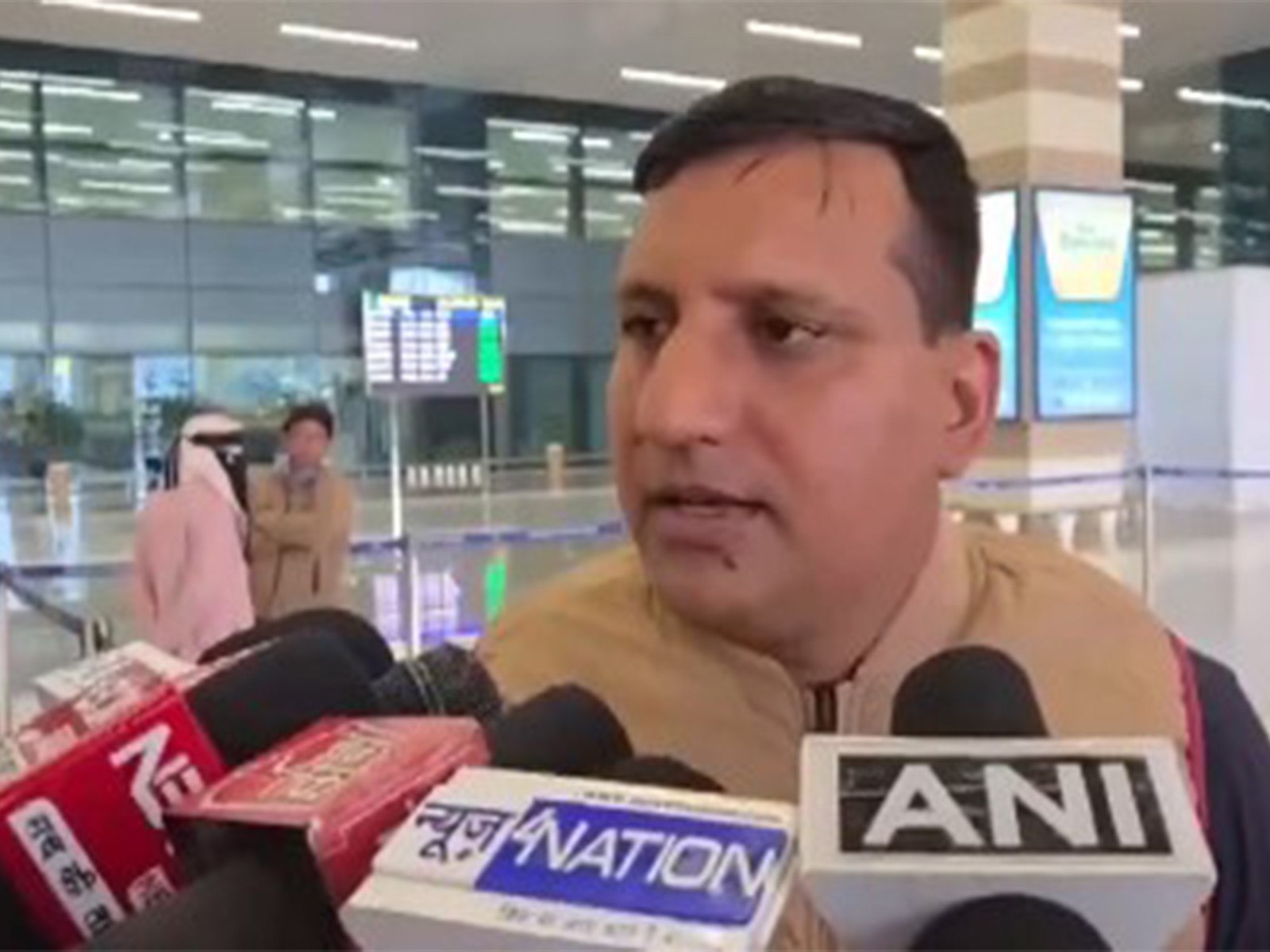 Rashtriya Janata Dal (RJD) leader Sanjay Yadav (Photo/ANI)