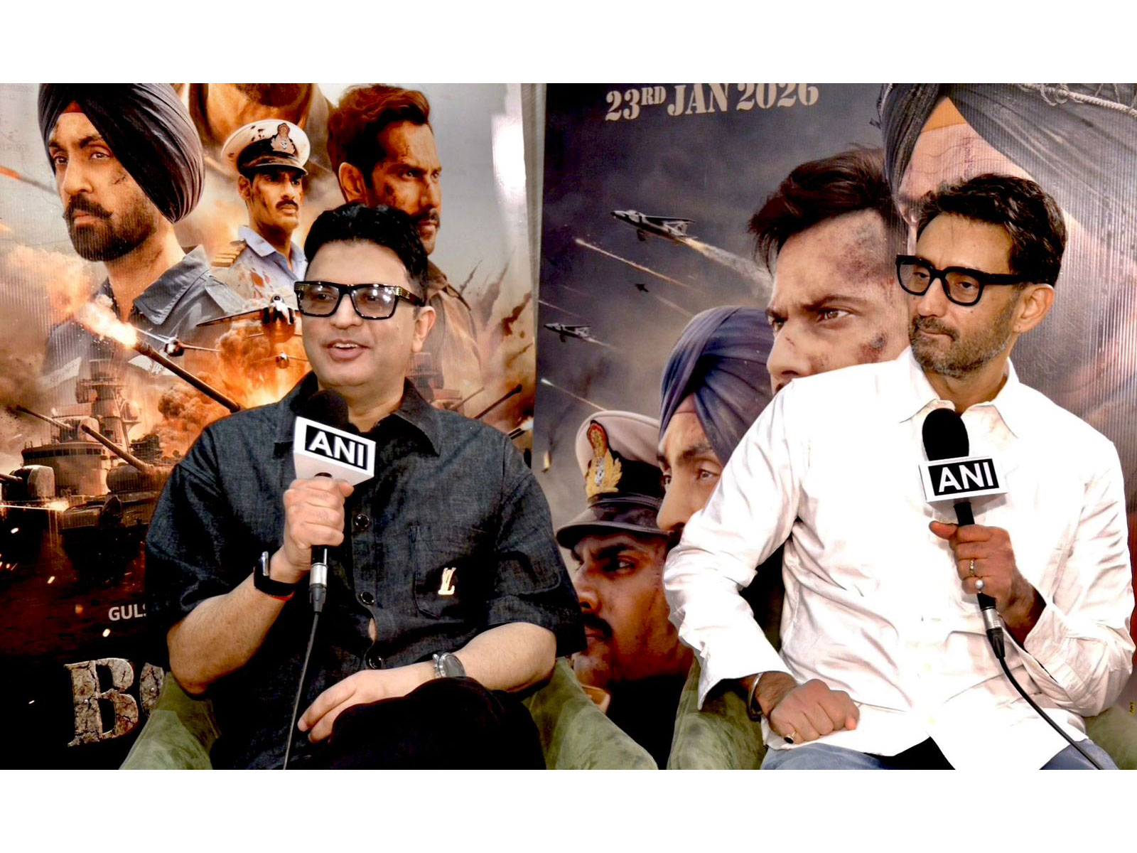 Bhushan Kumar, Anurag Singh (Image source/ANI)