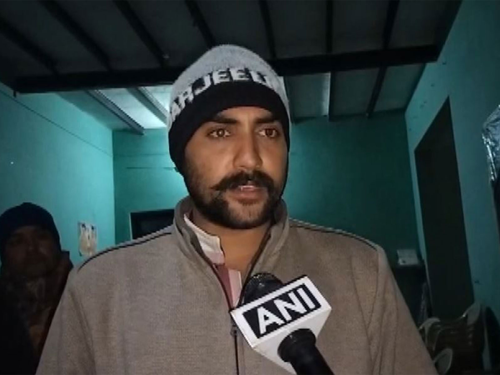 Martyred soldier Rinkil Balyan's brother Rishabh Balyan (Photo/ANI)