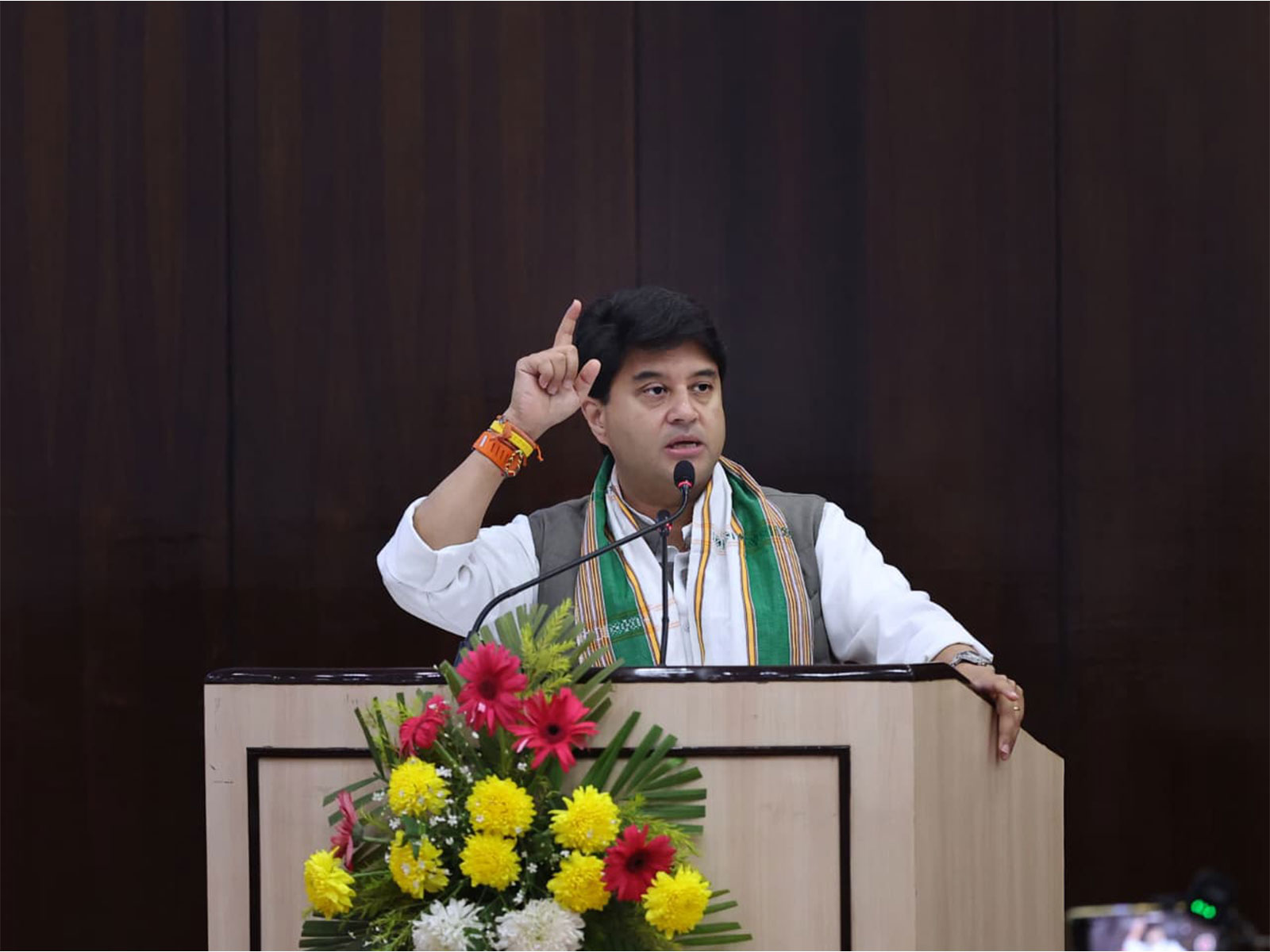 Union Development of North Eastern Region (DoNER) and Communications Minister Jyotiraditya Scindia (Photo/DoNER)