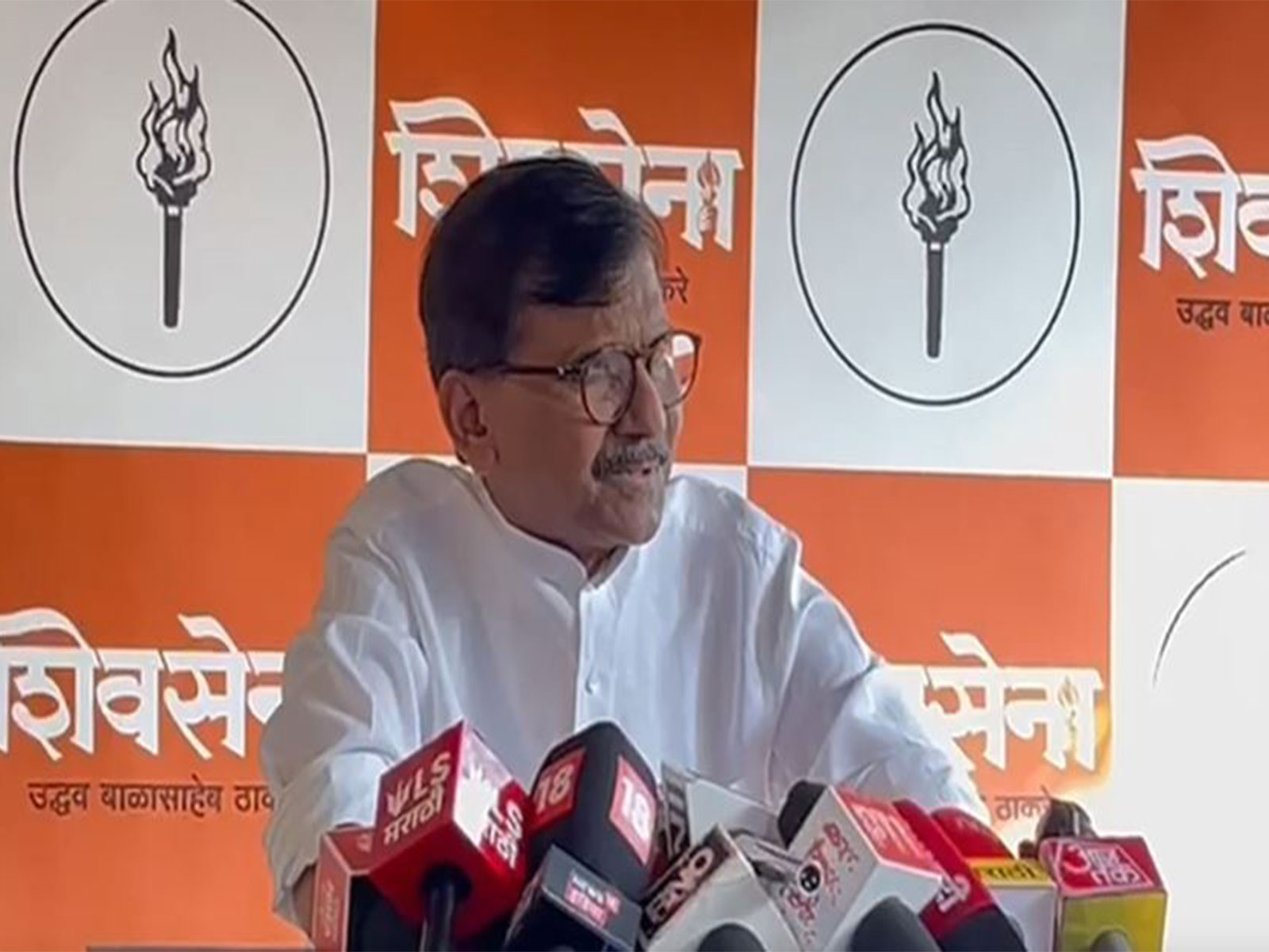 Shiv Sena (UBT) MP Sanjay Raut (File Photo/ANI)