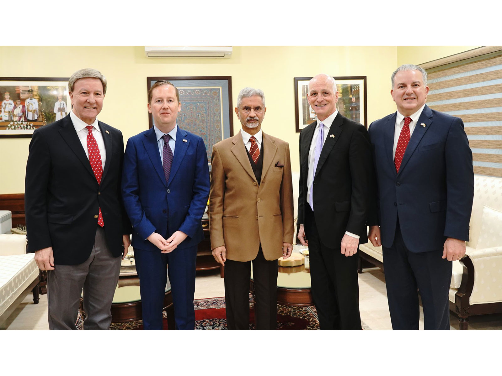 EAM Jaishankar meets US Congressional delegation (Photo/X@DrSJaishankar)