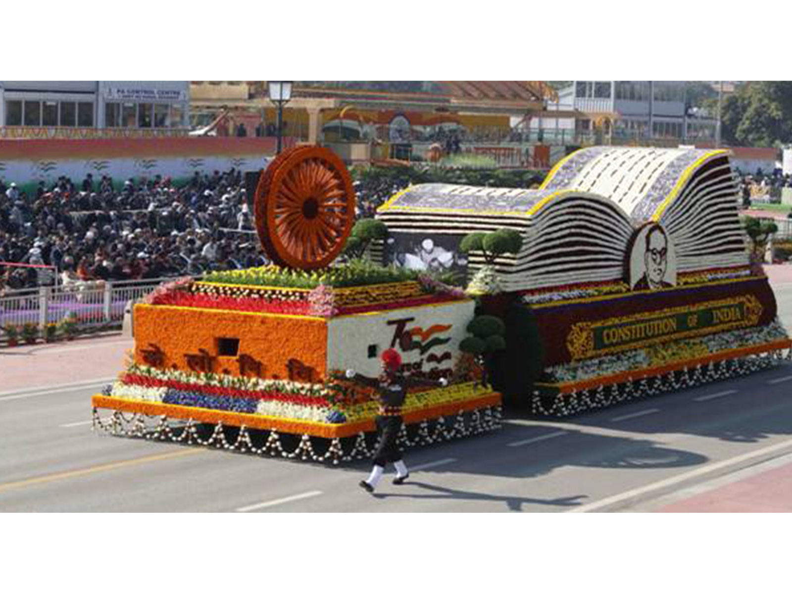 Visuals of a Tableaux at Republic Day Parade in Delhi (Photo/ PIB)