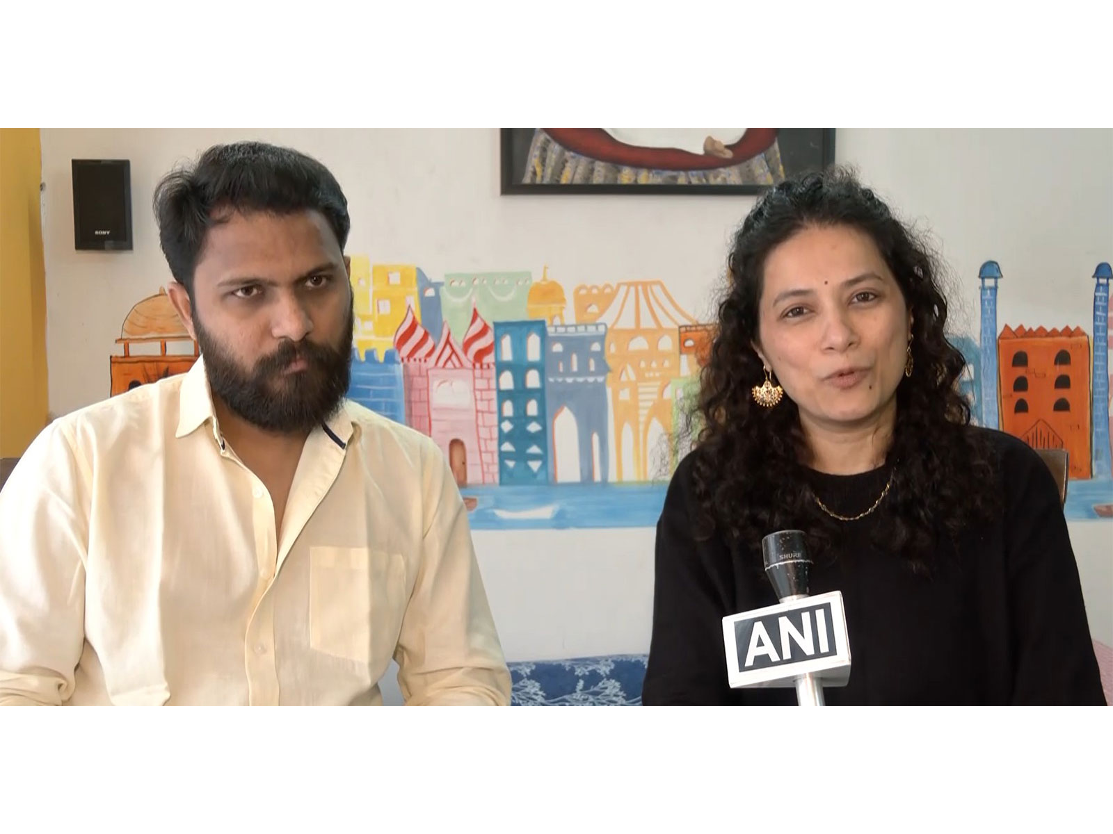 Usha Rani Damerla, Vinay Verma (Image source/ANI) 