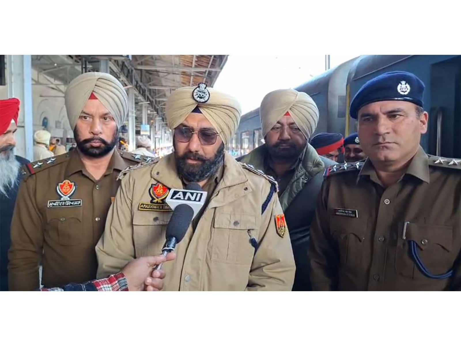GRP Deputy Police Officer Amarinder Singh (Photo/ANI) GRP Deputy Police Officer Amarinder Singh (Photo/ANI)