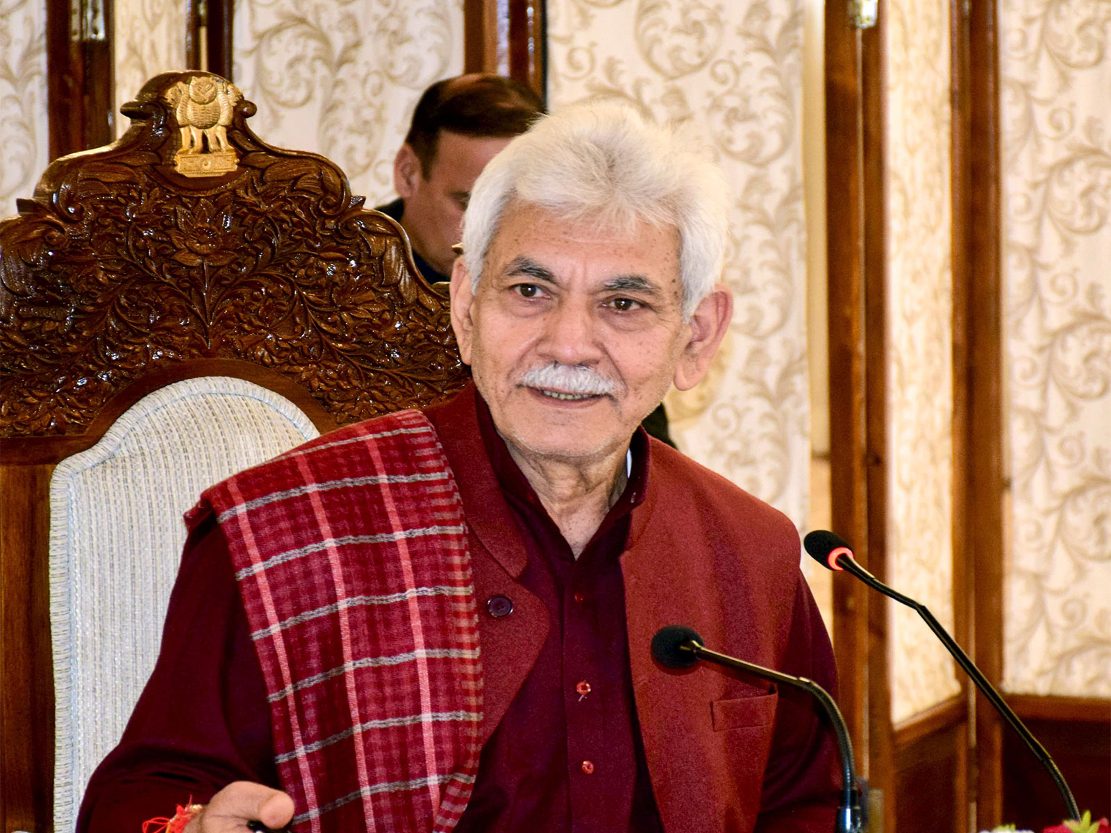 Jammu and Kashmir LG Manoj Sinha (Photo: ANI)
