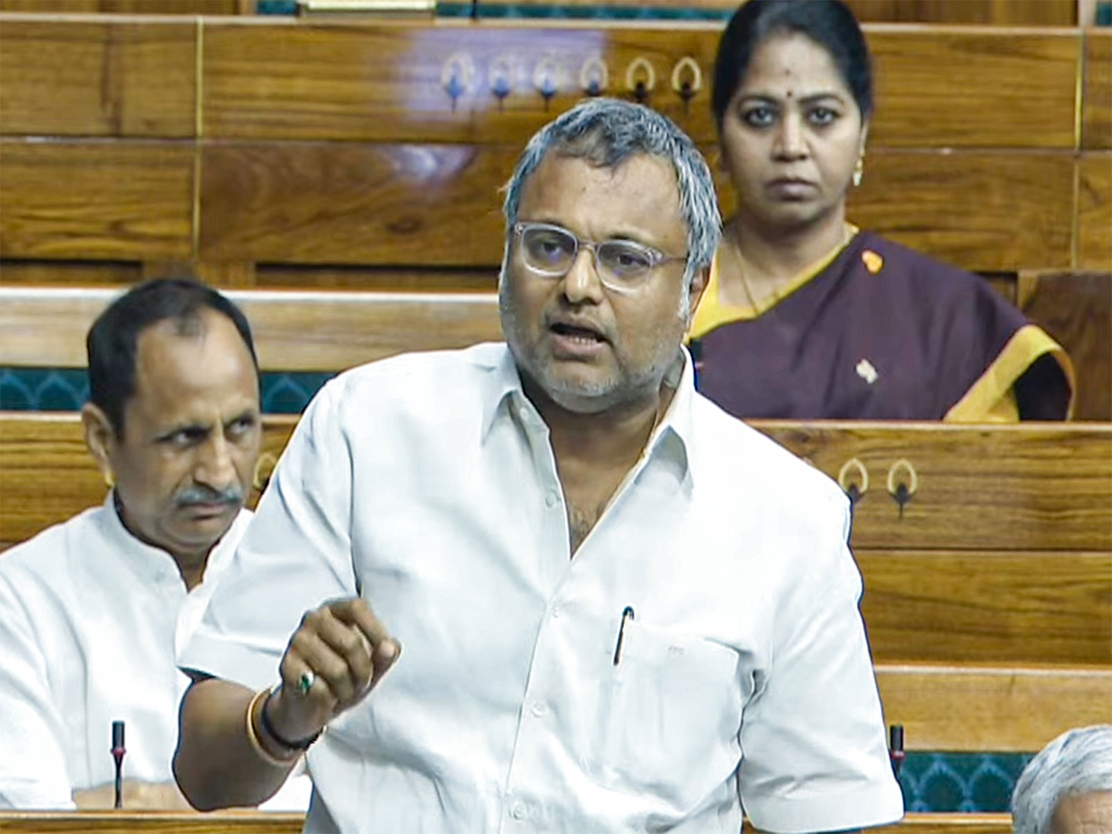 Congress MP Karti Chidambaram (Photo/ANI)