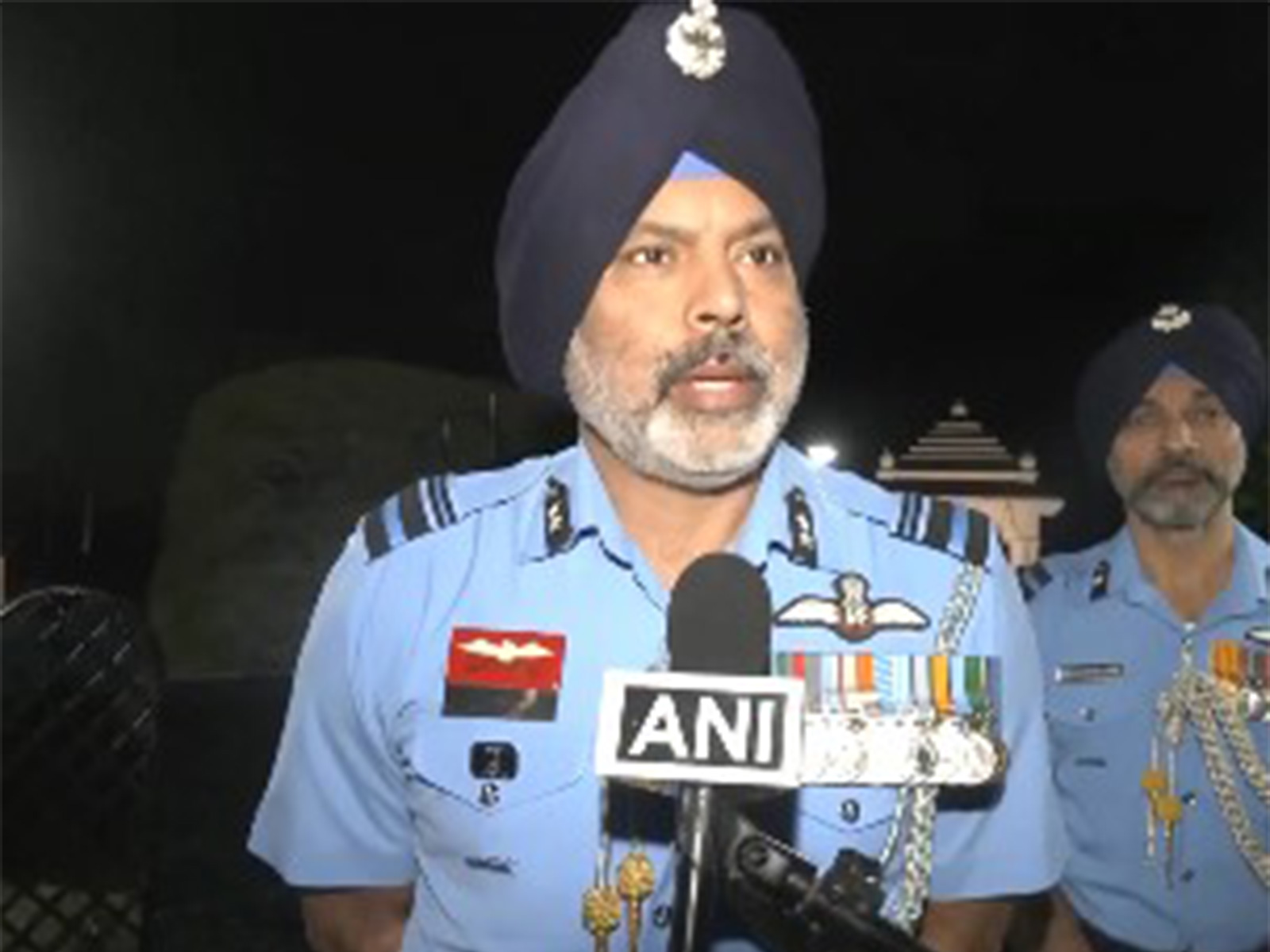 Air Vice Marshal Bhullar pays tribute on 25th Bhuj earthquake anniversary. (Photo/ANI) Air Vice Marshal Bhullar pays tribute on 25th Bhuj earthquake anniversary. (Photo/ANI)