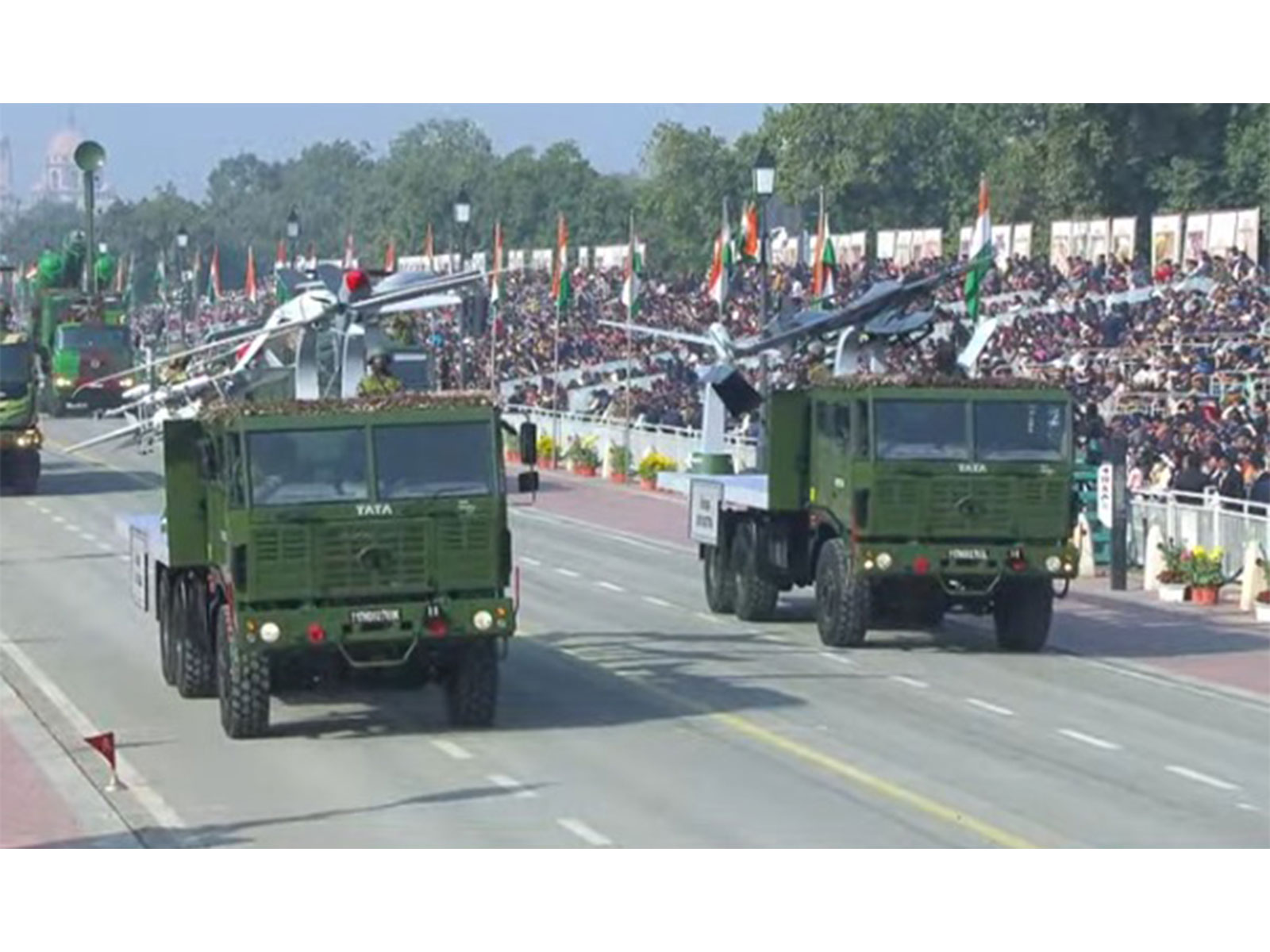 Shaktibaan and Divyastra, made their debut during the Republic Day parade  (Photo/DD)