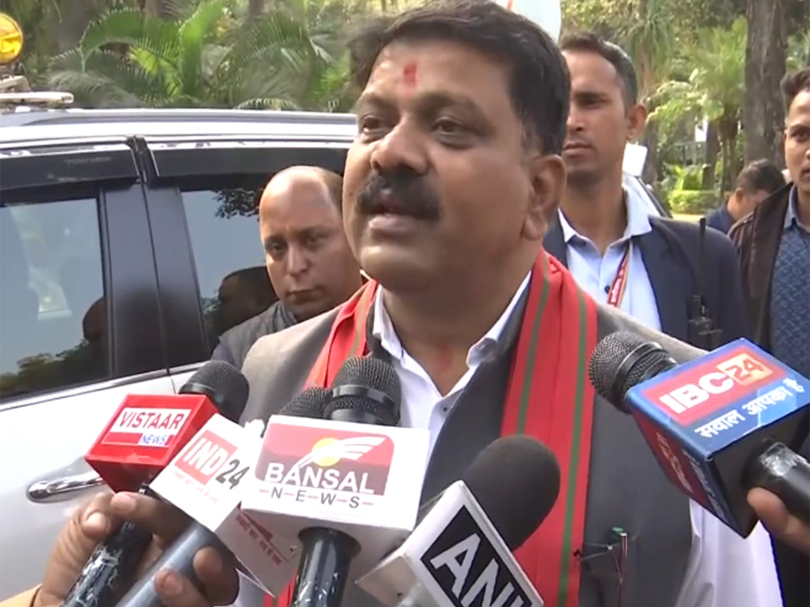 Chhattisgarh Home Minister Vijay Sharma (Photo/ ANI)