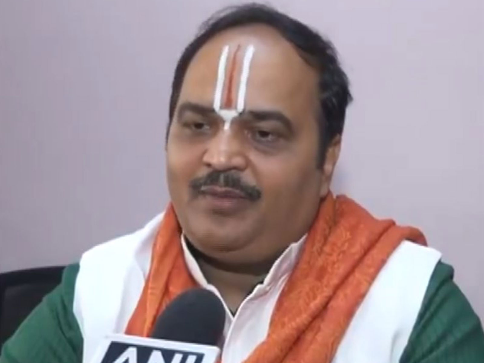 Shiv Sena UBT leader Anand Dubey (Photo/ANI)