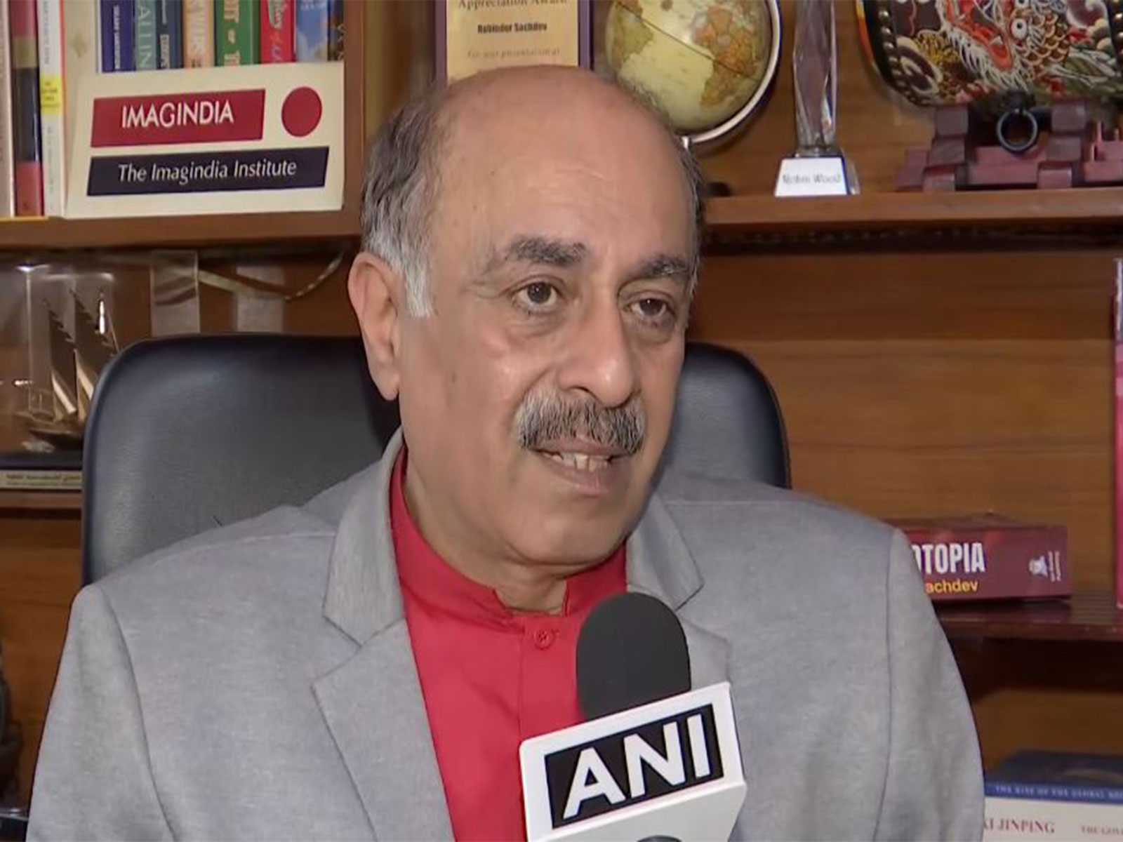 Foreign Affairs Expert Robinder Sachdev. (Photo: ANI) Foreign Affairs Expert Robinder Sachdev. (Photo: ANI)