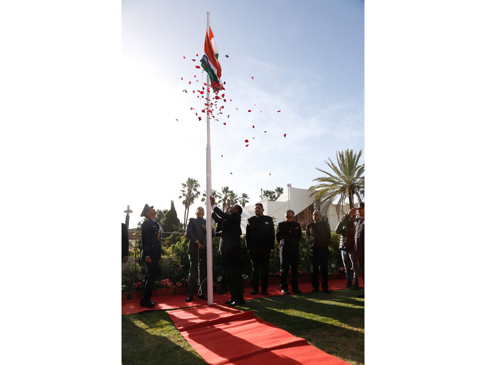 Republic Day celebrations at Indian embassy in Tel Aviv (Photo: X@indemtel)