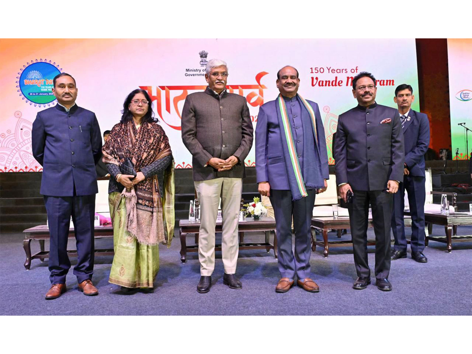 Lok Sabha Speaker Om Birla inaugurates Bharat Parv at Red Fort (Photo/ANI)