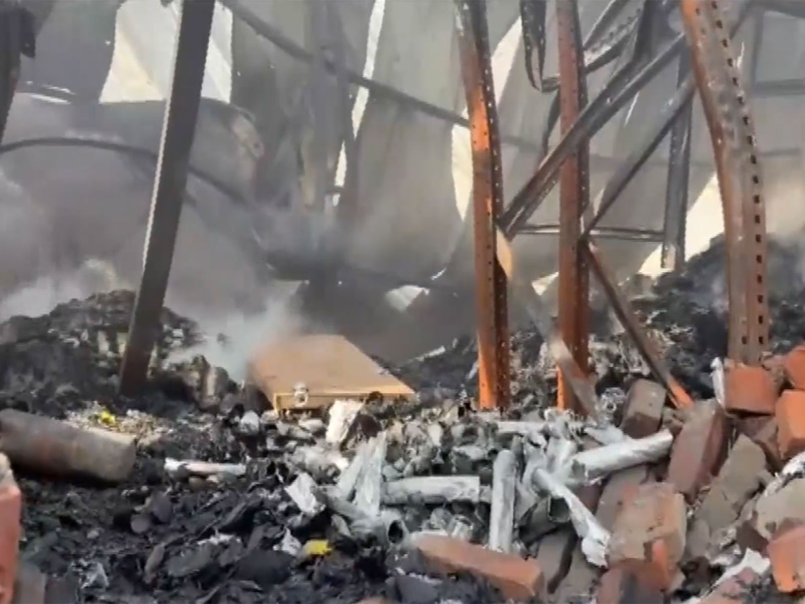 Visuals from the spot (Photo/ ANI)