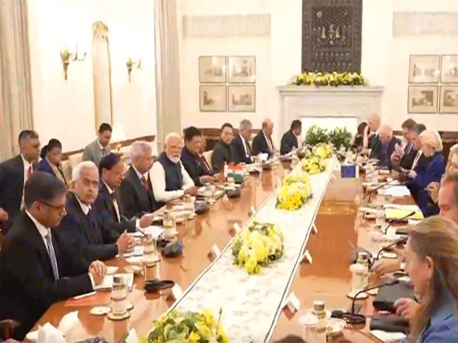 Delegation-level talks between India and EU (Photo/DD)