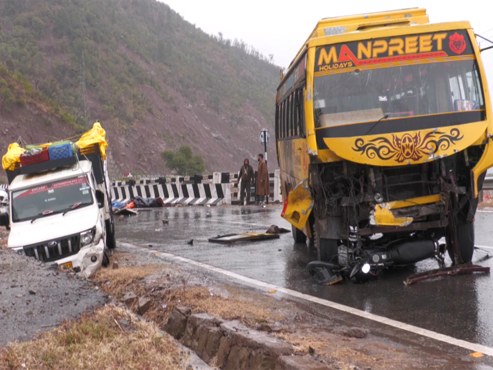 Visuals from the spot (Photo/ ANI)
