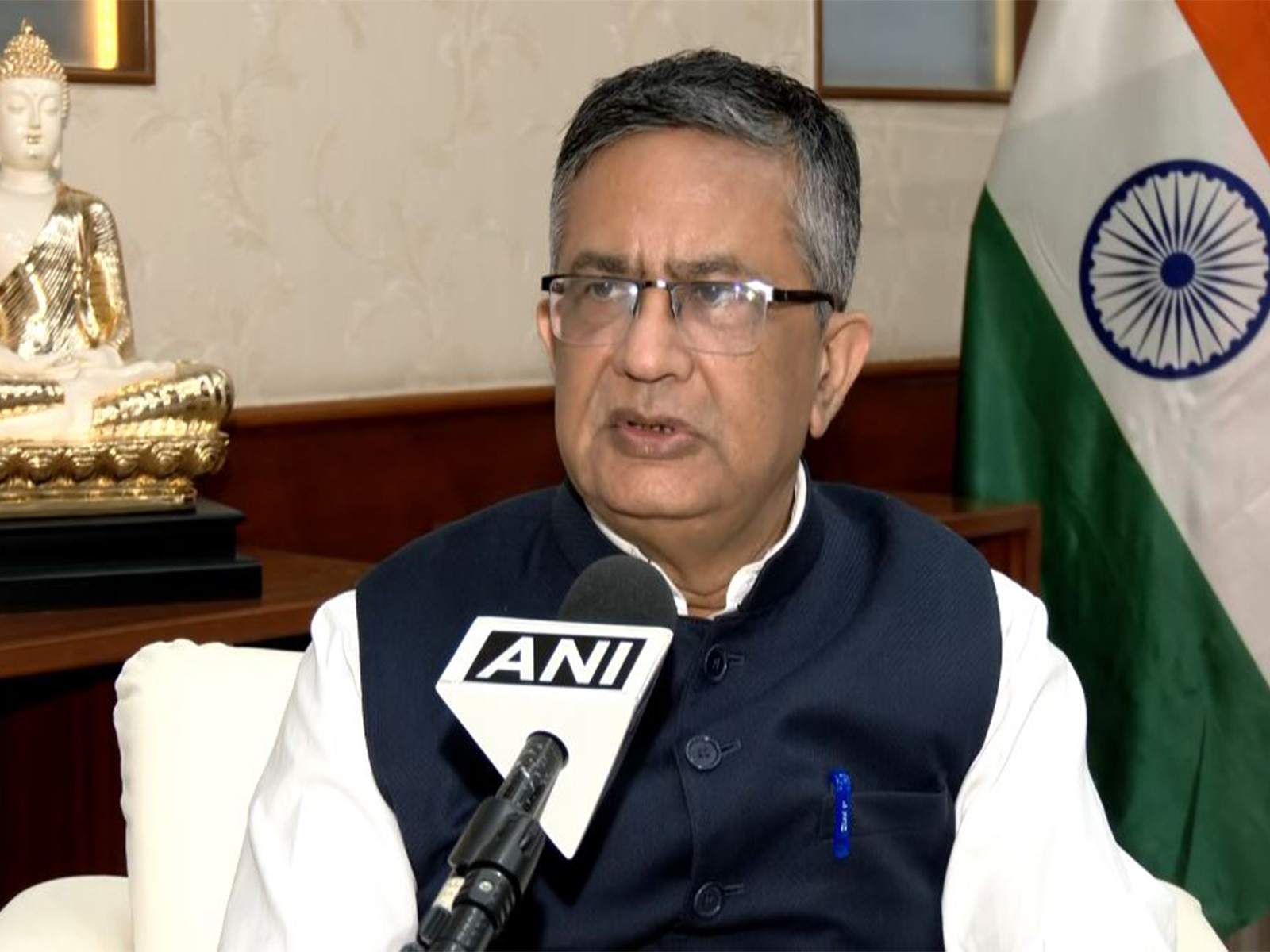 NSE MD and CEO Ashish Chauhan (Image: ANI) NSE MD and CEO Ashish Chauhan (Image: ANI)