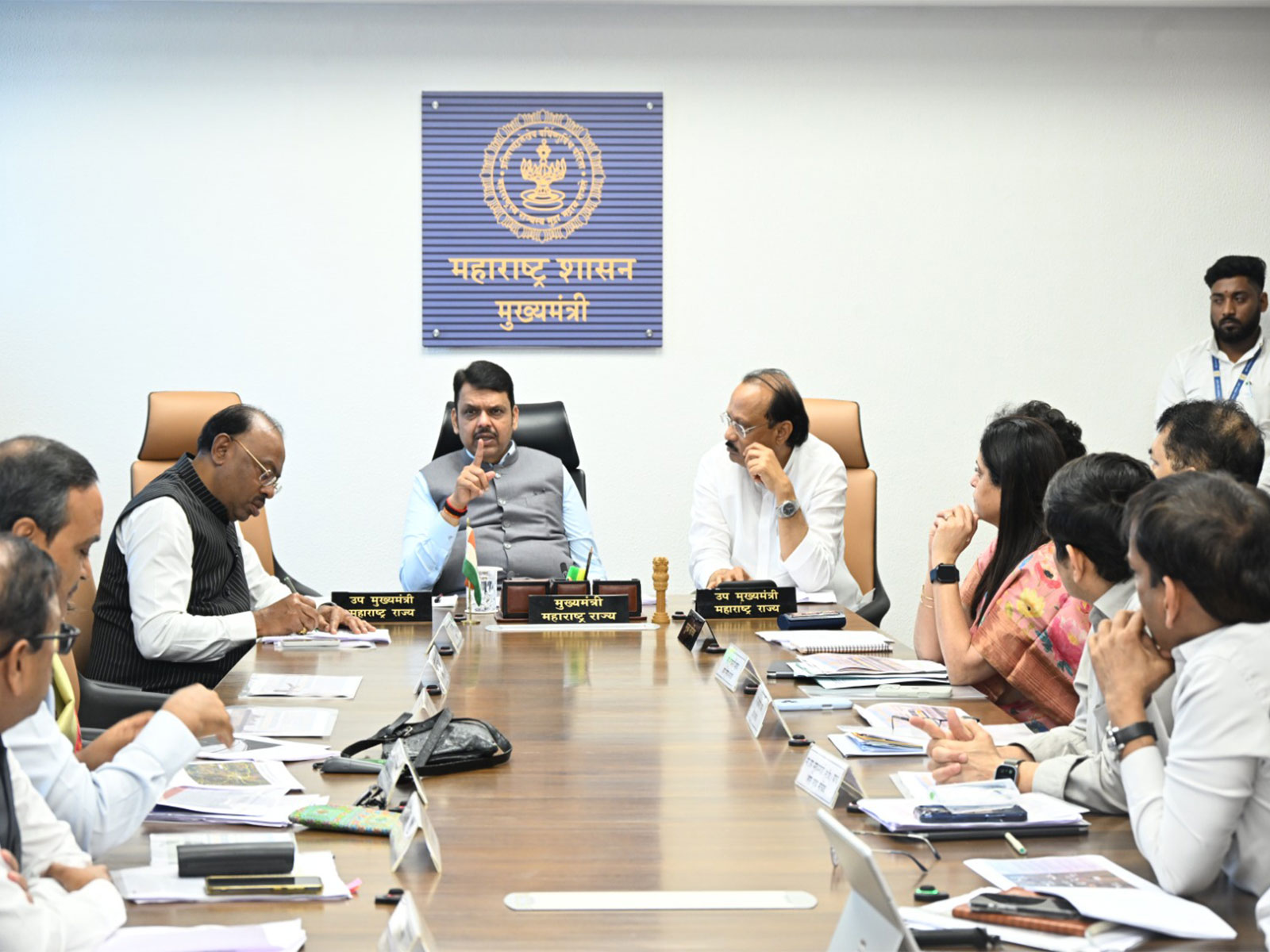 Maharashtra cabinet meeting (Photo/DGIPR)