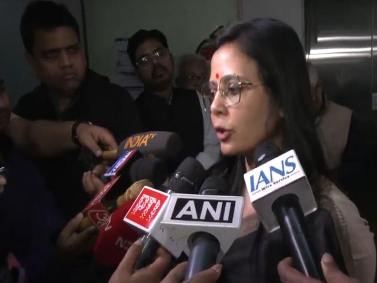 TMC MP Mahua Moitra. (Photo/ANI) 