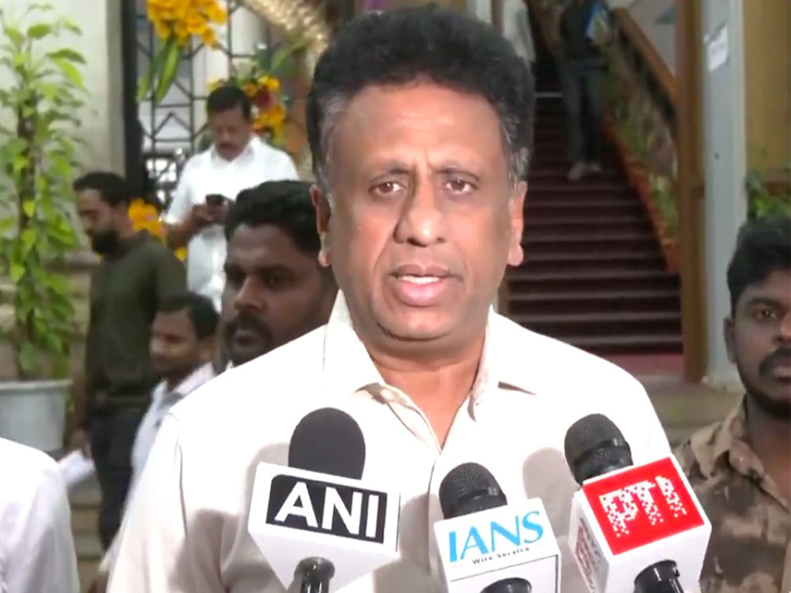 Karnataka Higher Education Minister MC Sudhakar (Photo/ANI)