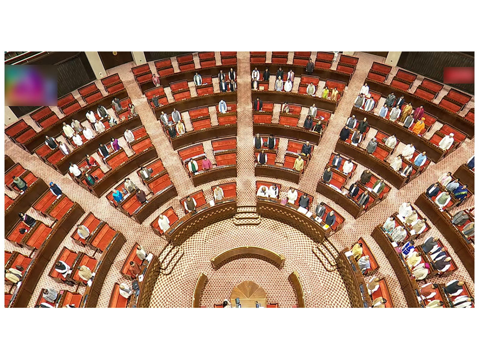 Visual from Rajya Sabha (File photo/ANI) Visual from Rajya Sabha (File photo/ANI)