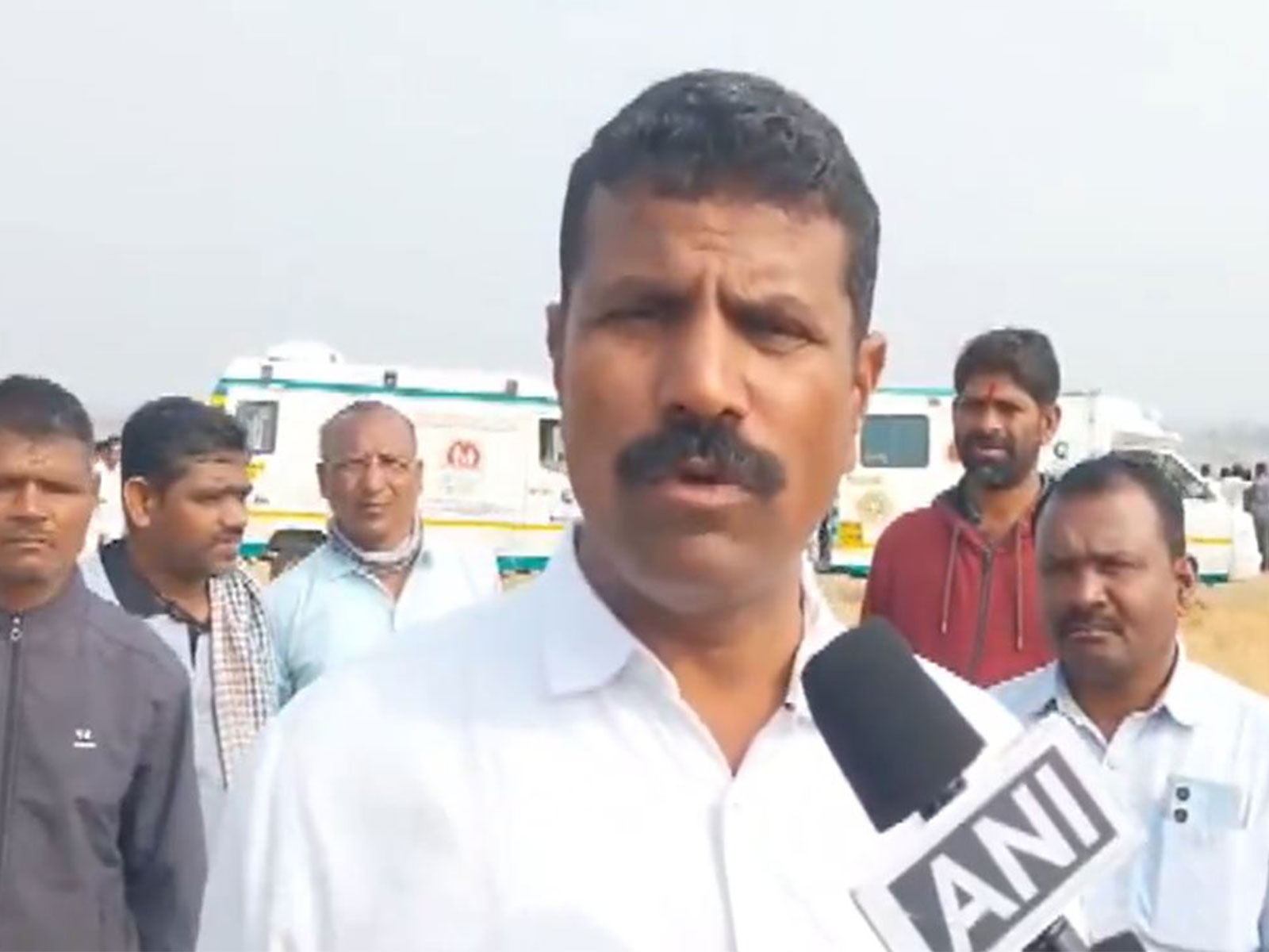 Eyewitness to Baramati plane crash (Photo/ANI)