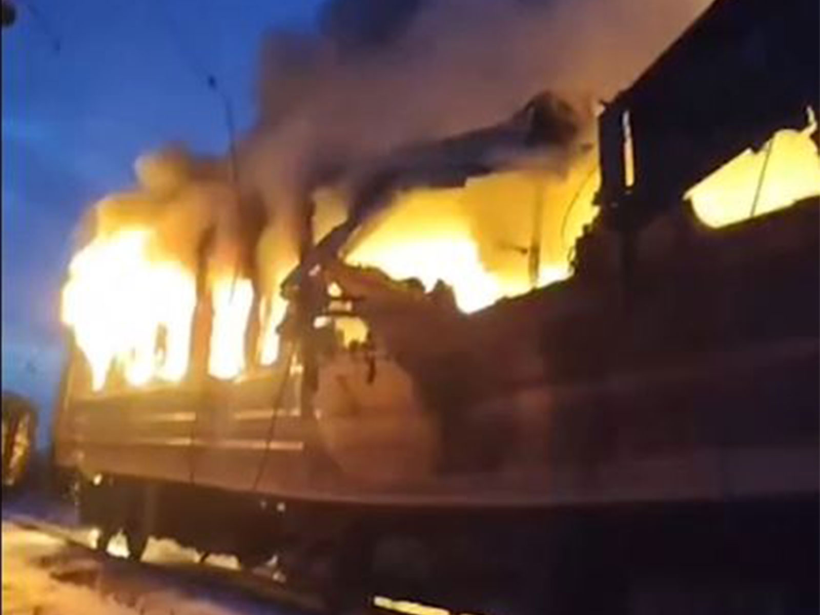 Russia strikes passenger train that killed four (Photo/X@ZelenskyyUa) Russia strikes passenger train that killed four (Photo/X@ZelenskyyUa)