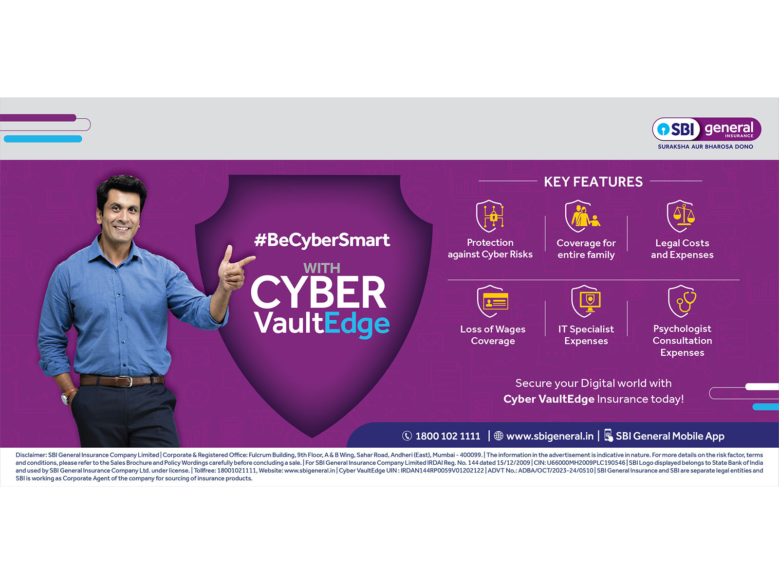Safeguard your digital world with SBI General’s Cyber VaultEdge