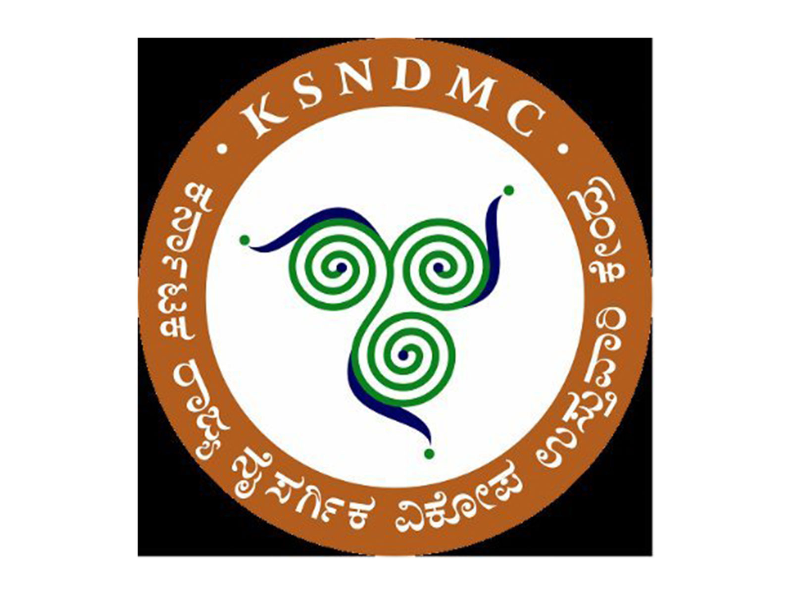 Official logo of Karnataka State Natural Disaster Monitoring Centre (Photo/@KarnatakaSNDMC)