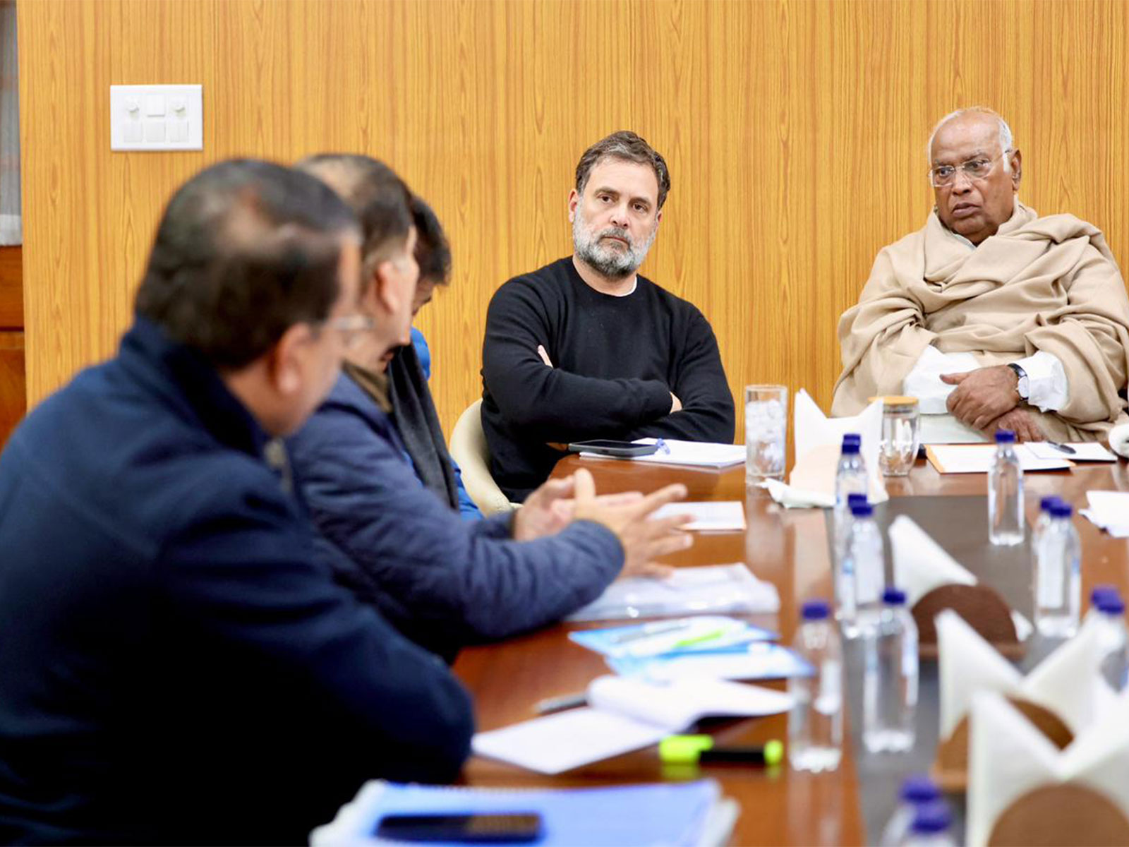 Congress president Mallikarjun Kharge and Congress MP Rahul Gandhi  (Photo/X@INCIndia)