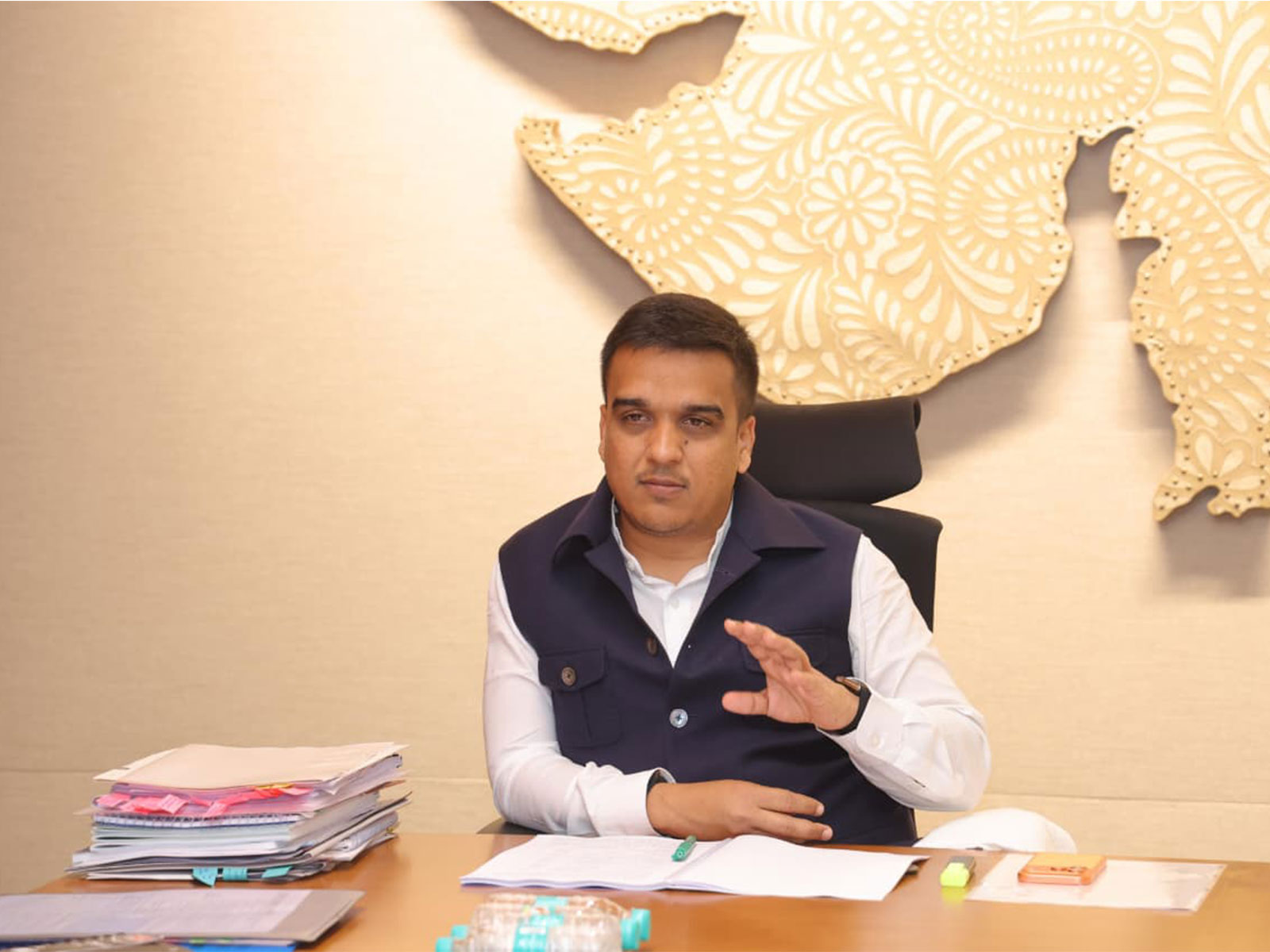 Gujarat Deputy Chief Minister Harsh Sanghavi (Photo/DeputyCMOffice)