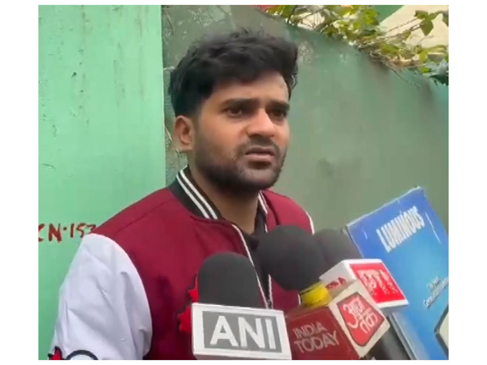 Nikhil Delhi Police SWAT commando's brother (Photo/ANI)