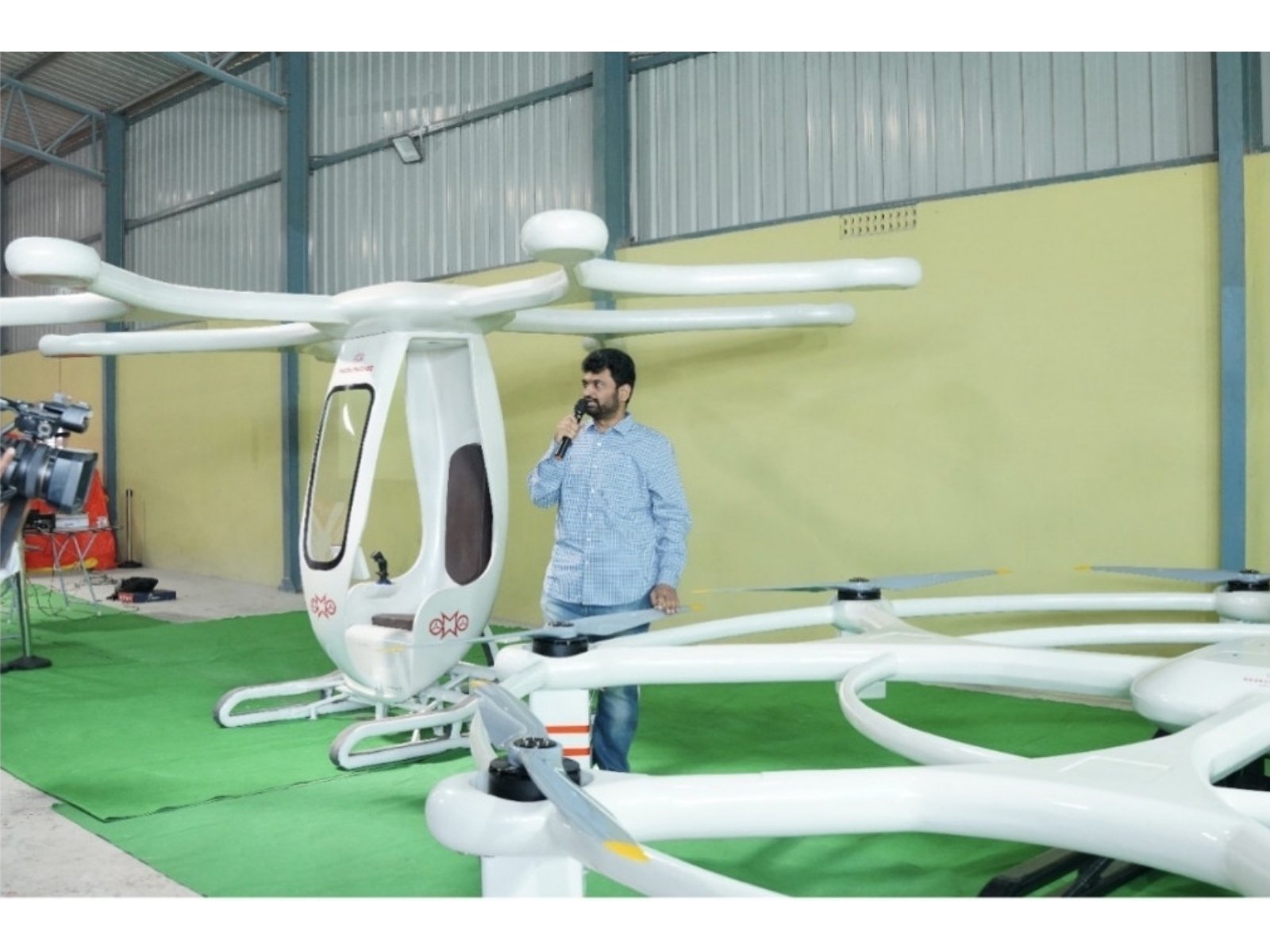 Air taxi, designed and manufactured in Guntur, clears key structural tests