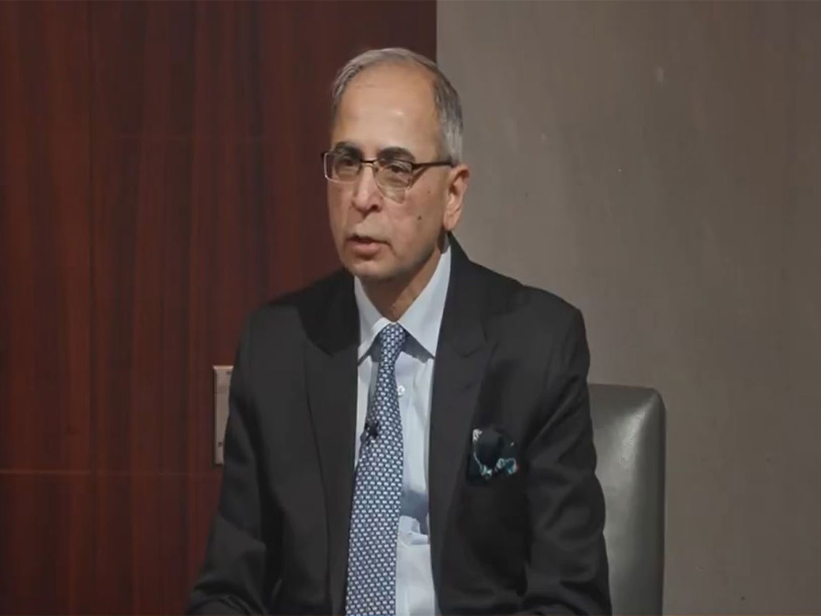 Indian Ambassador to the US Vinay Mohan Kwatra speaks during a discussion titled “Exploring Global AI Policy Priorities Ahead of the India AI Impact Summit” in Washington, DC. (Image Source: Center for Strategic & International Studies)