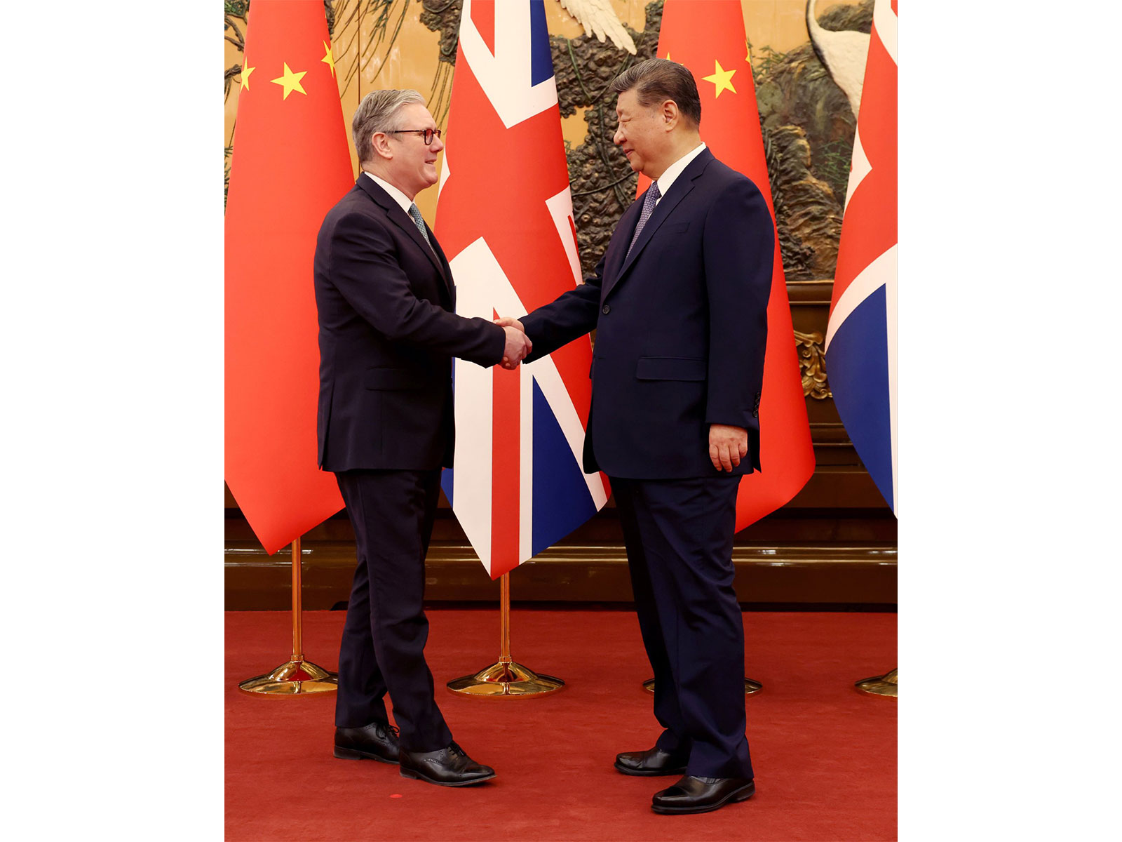 UK PM Keir Starmer with Chinese President Xi Jinping (Photo/X@Keir_Starmer) UK PM Keir Starmer with Chinese President Xi Jinping (Photo/X@Keir_Starmer)