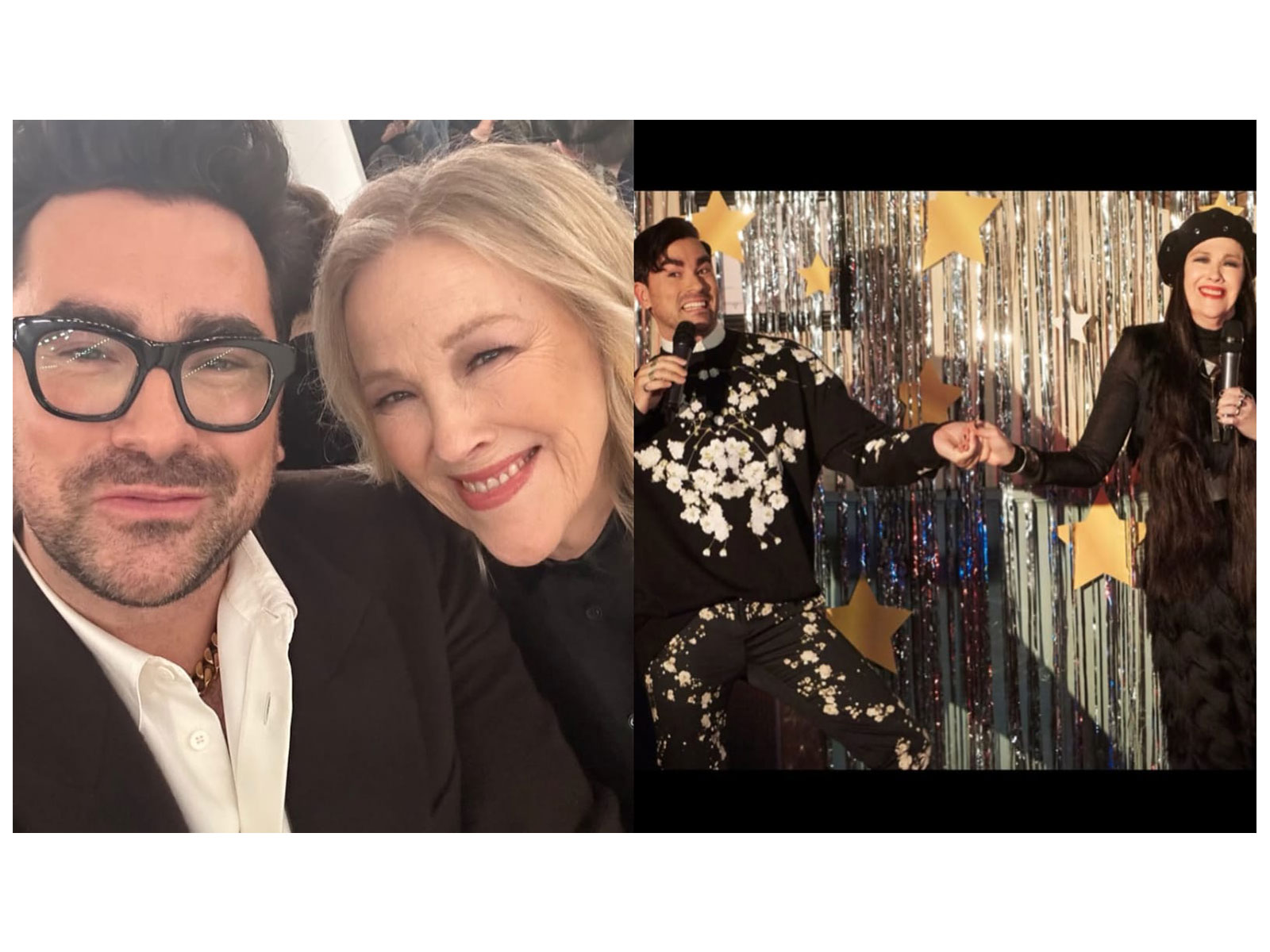Dan Levy, Catherine O' Hara (Photo/instagram/@instadanjlevy)