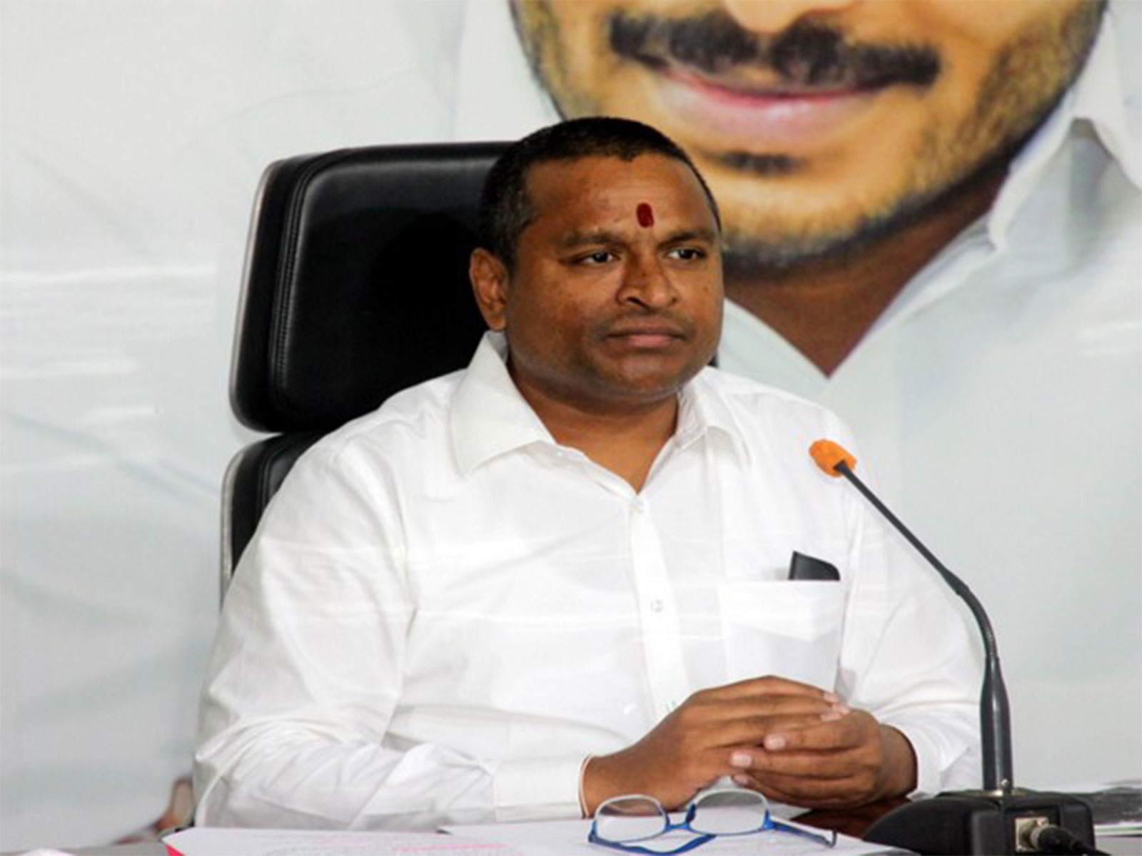 Andhra Pradesh Minister Endowments Vellampalli Srinivas (File Photo: ANI)