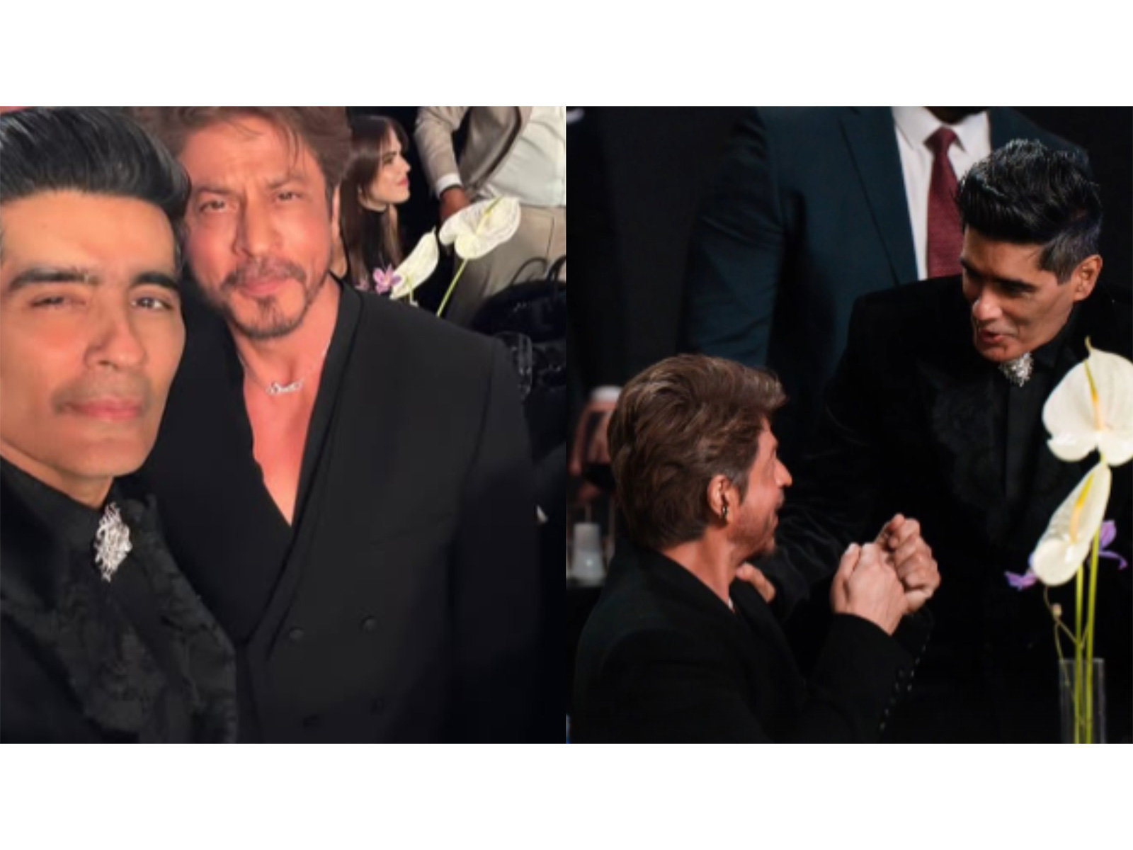 Shah Rukh Khan, Manish Malhotra (Photo/Instagram@manishmalhotra05)