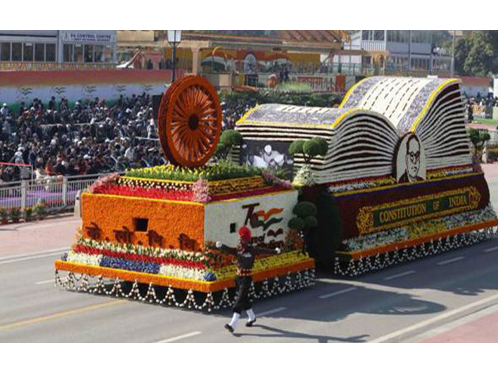 Visuals of a Tableaux at Republic Day Parade in Delhi (Photo/ PIB)