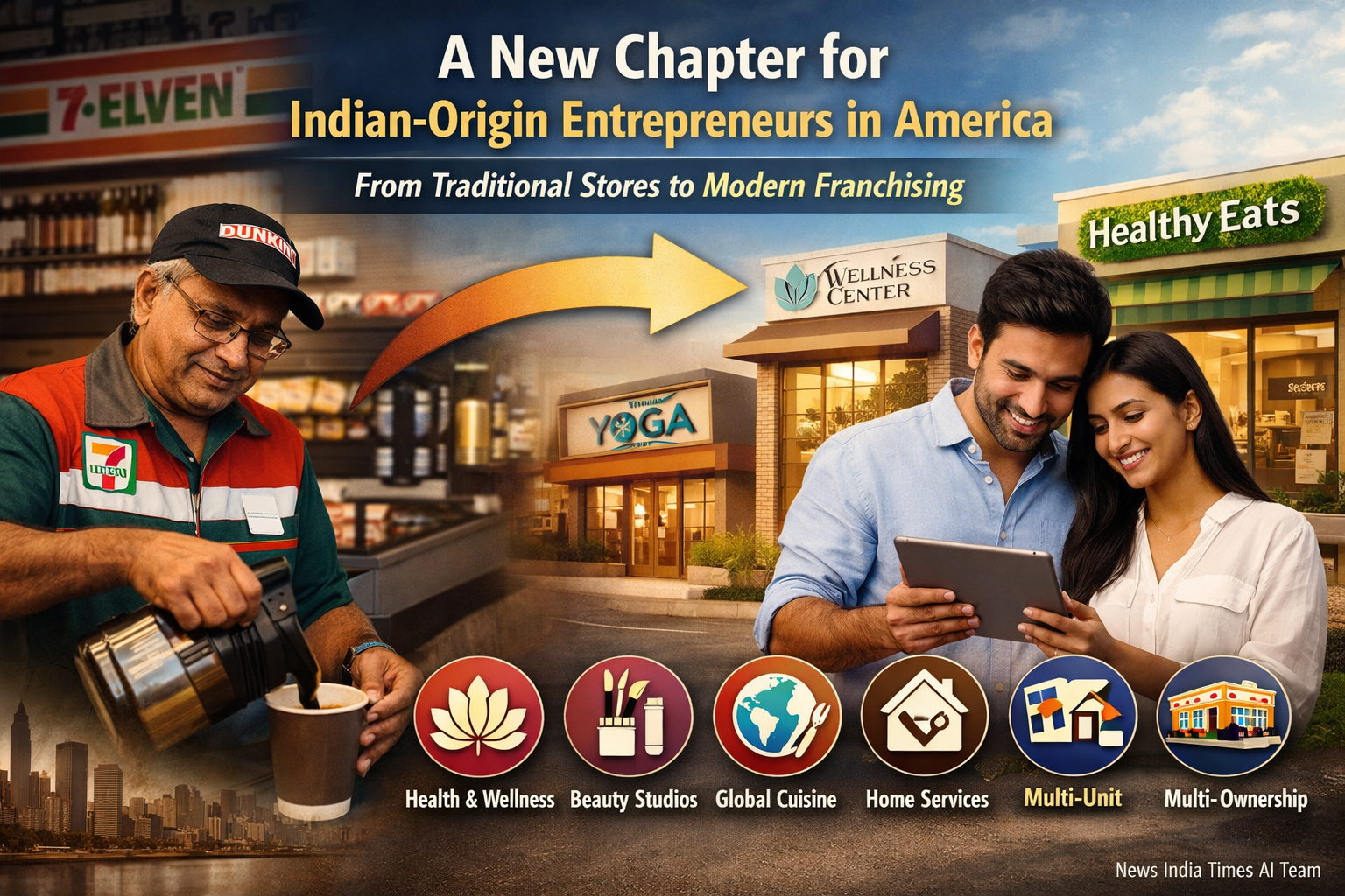 A New Chapter for Indian-Origin Entrepreneurs in America: From Traditional Stores to Modern Franchising