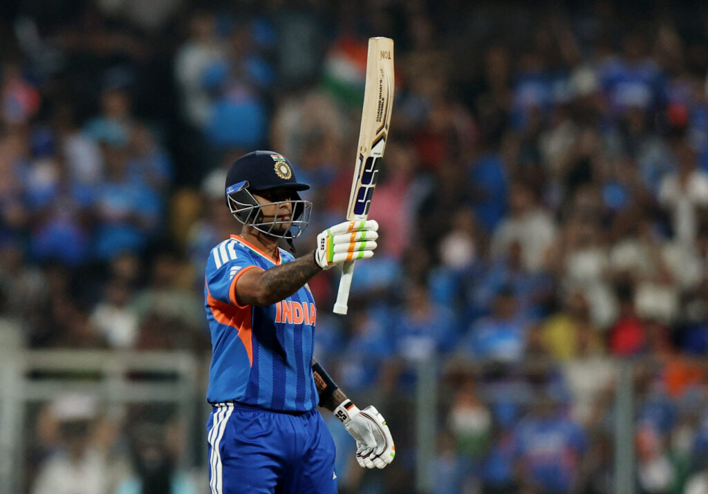 Cricket–Suryakumar leads from front as India down US in T20 World Cup