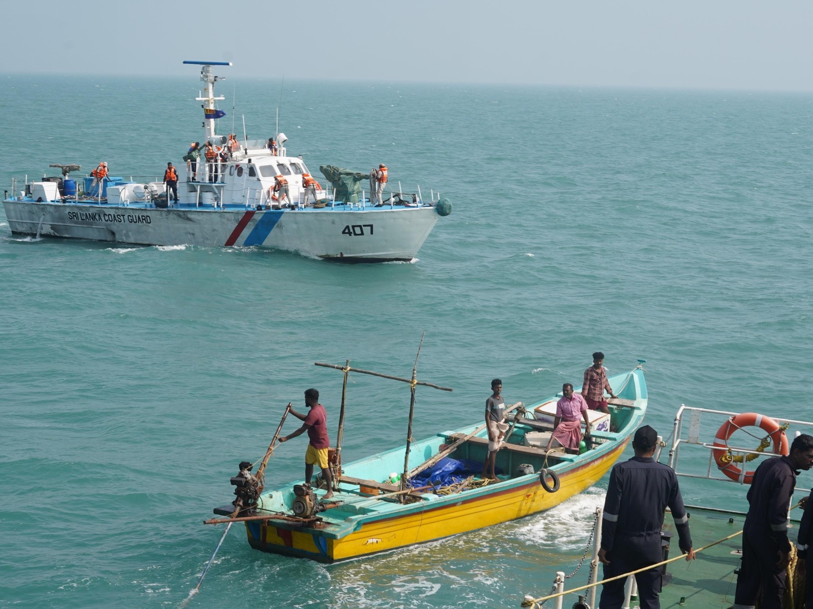 Indian Coast Guard in action (Photo/@IndiaCoastGuard)