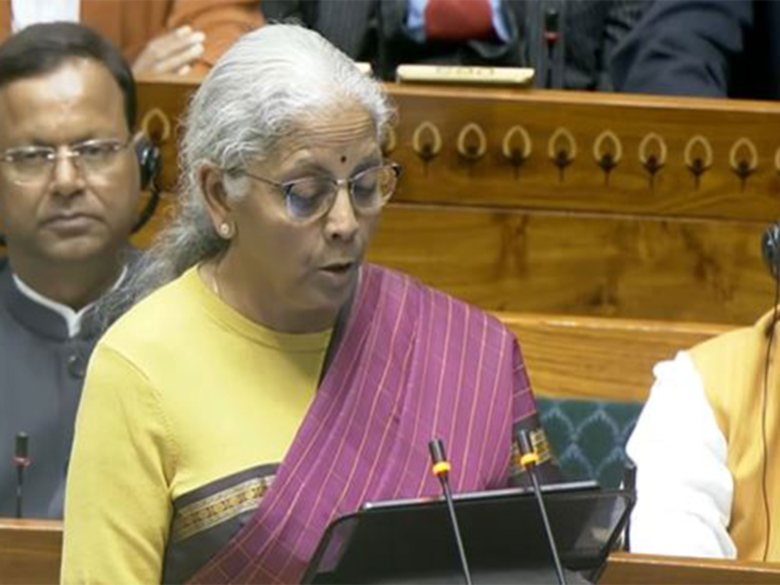 Union Finance Minister Nirmala Sitharaman (Photo/Sansad TV) Union Finance Minister Nirmala Sitharaman (Photo/Sansad TV)