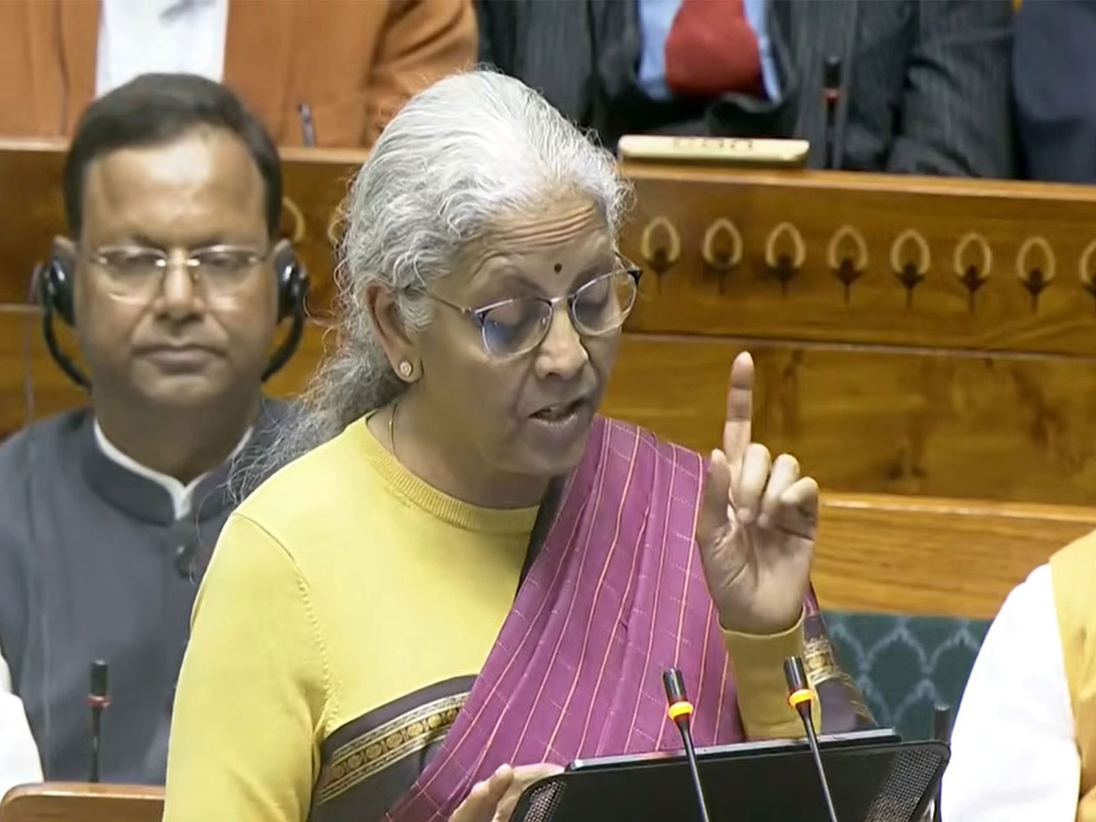 FM Nirmala Sitharaman (Photo-Sansad Tv)